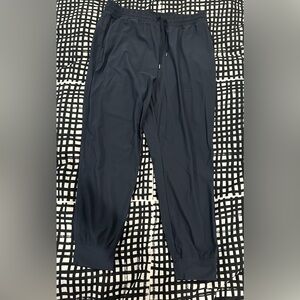 Old Navy SleekTech Joggers Dusk Navy Nylon Stretch Women Large Nylon Outdoor Gym